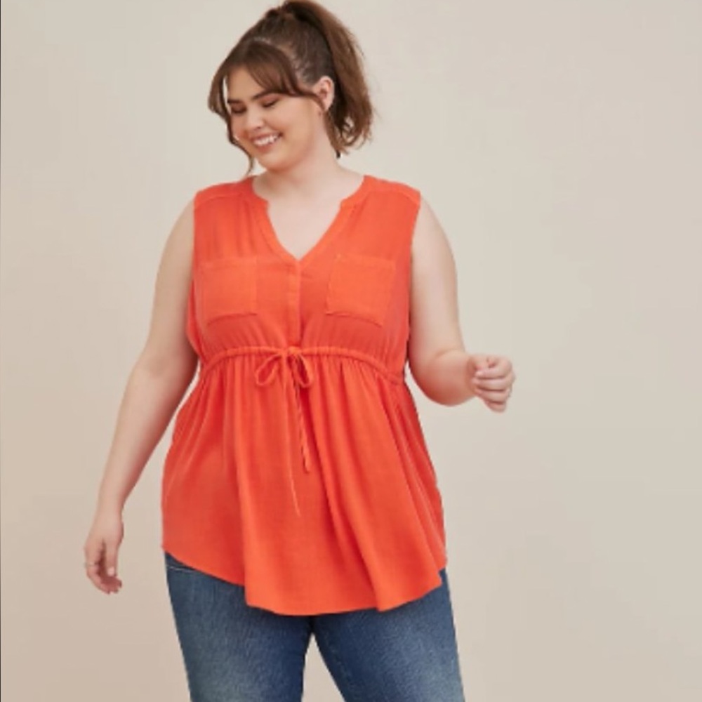 Torrid Babydoll top - Size 1
